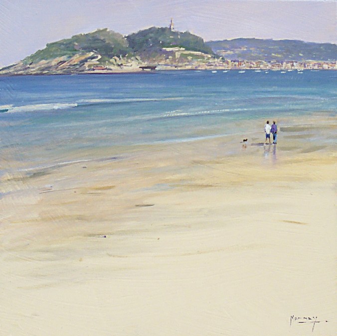 Bajamar en la Concha