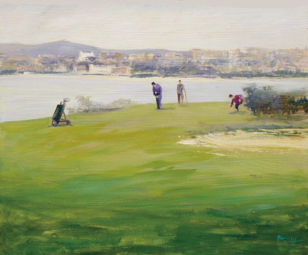Desde el campo de golf de Mataleñas_46x38_2004
