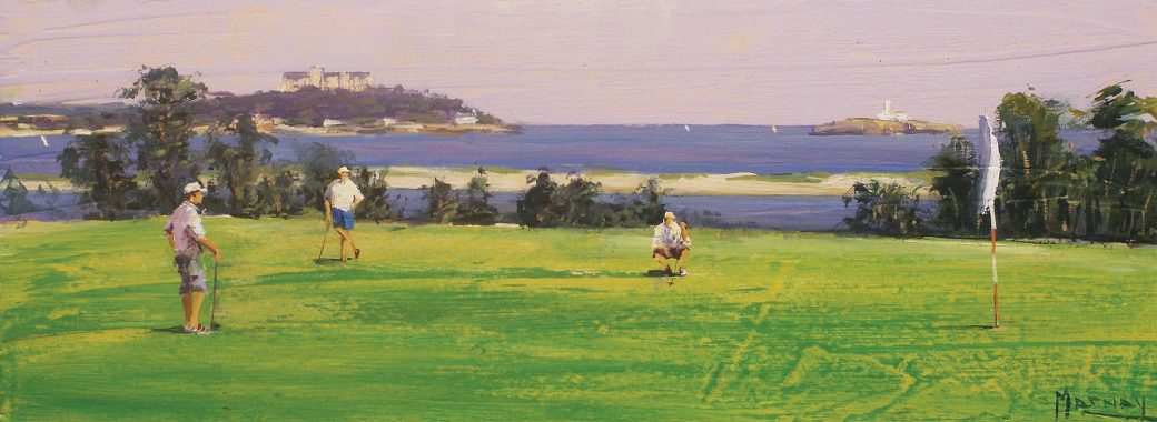 Desde el hoyo 13. Pedreña.